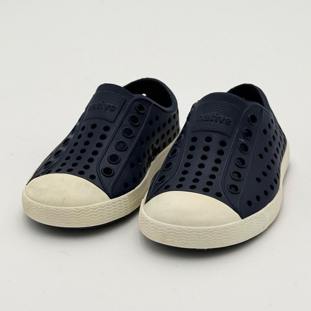 Native Jefferson Waterproof Navy Blue Sandals - US Size Toddler 5C